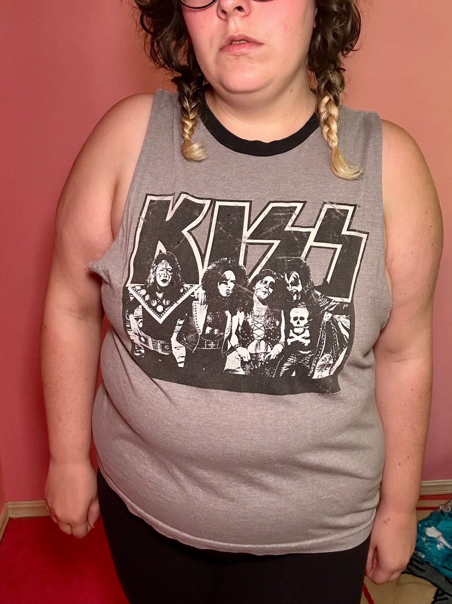90s Kiss Tank Top (L)
