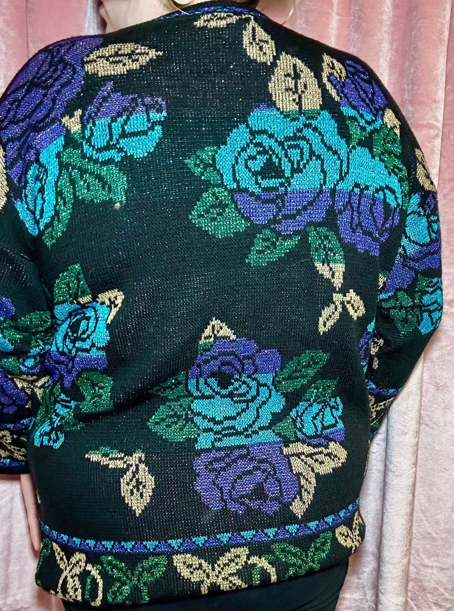 Rose Sparkle Sweater (20W)