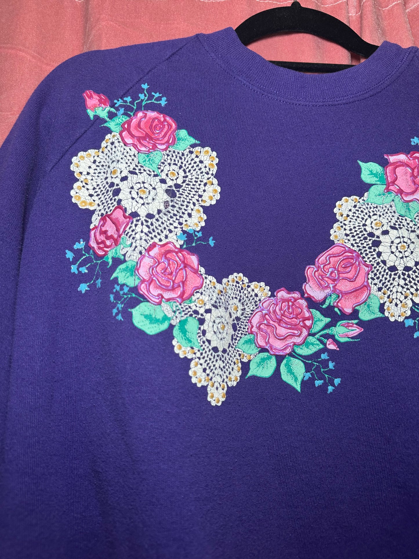 Puff Paint Sweatshirt (XL)