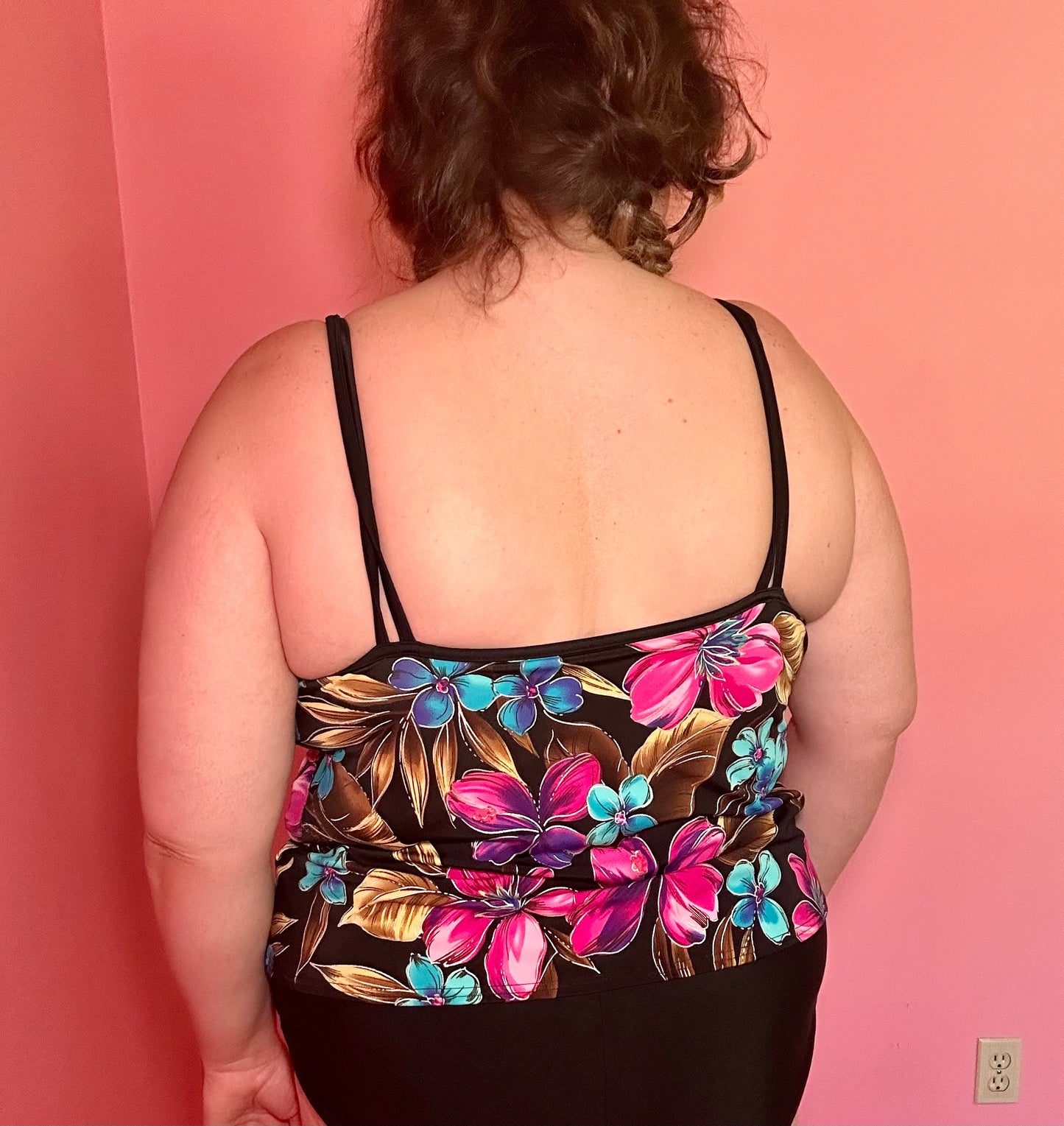 Tropical Tankini Top (2X)