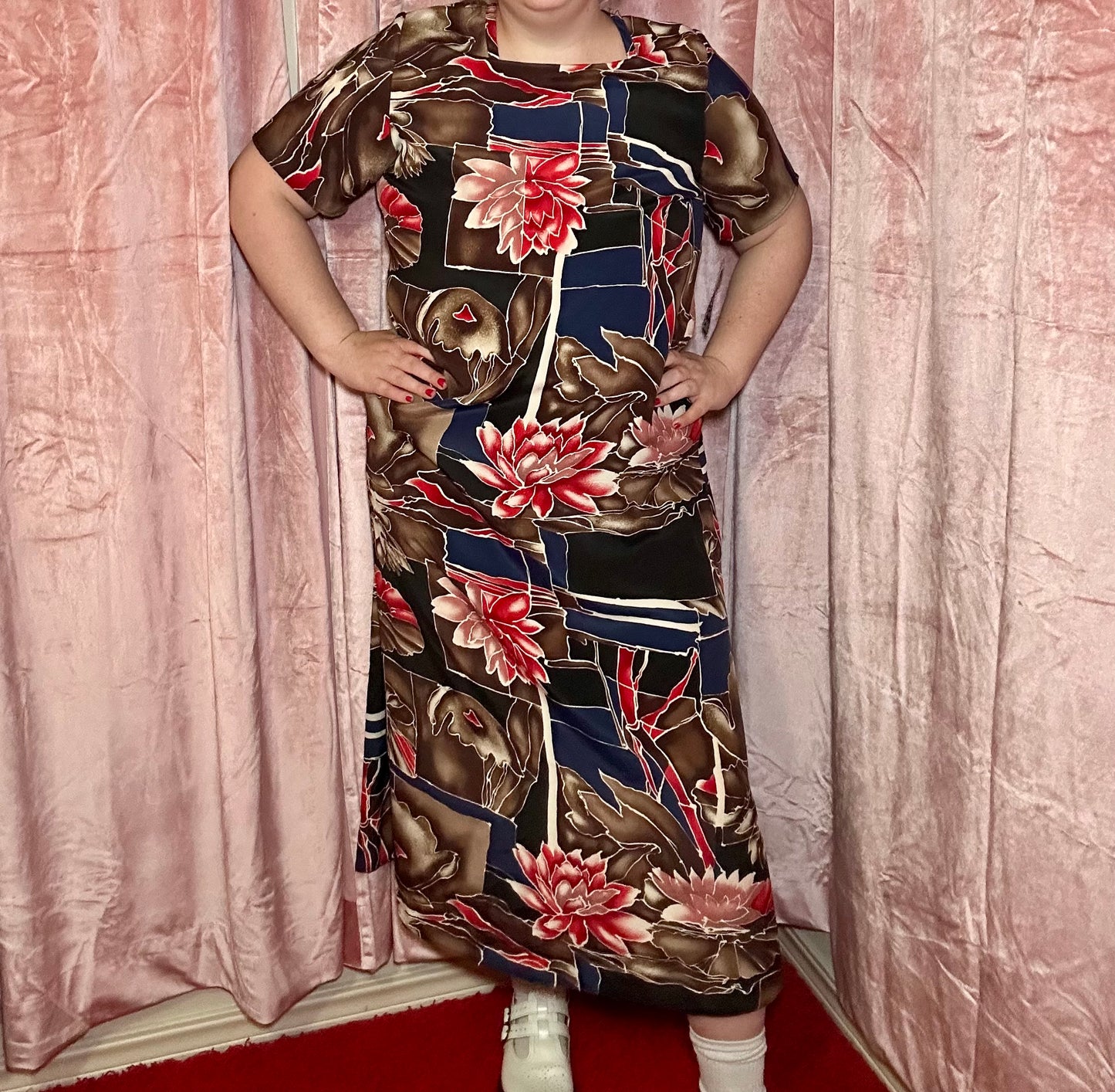 Water Lilies Dress (2X)