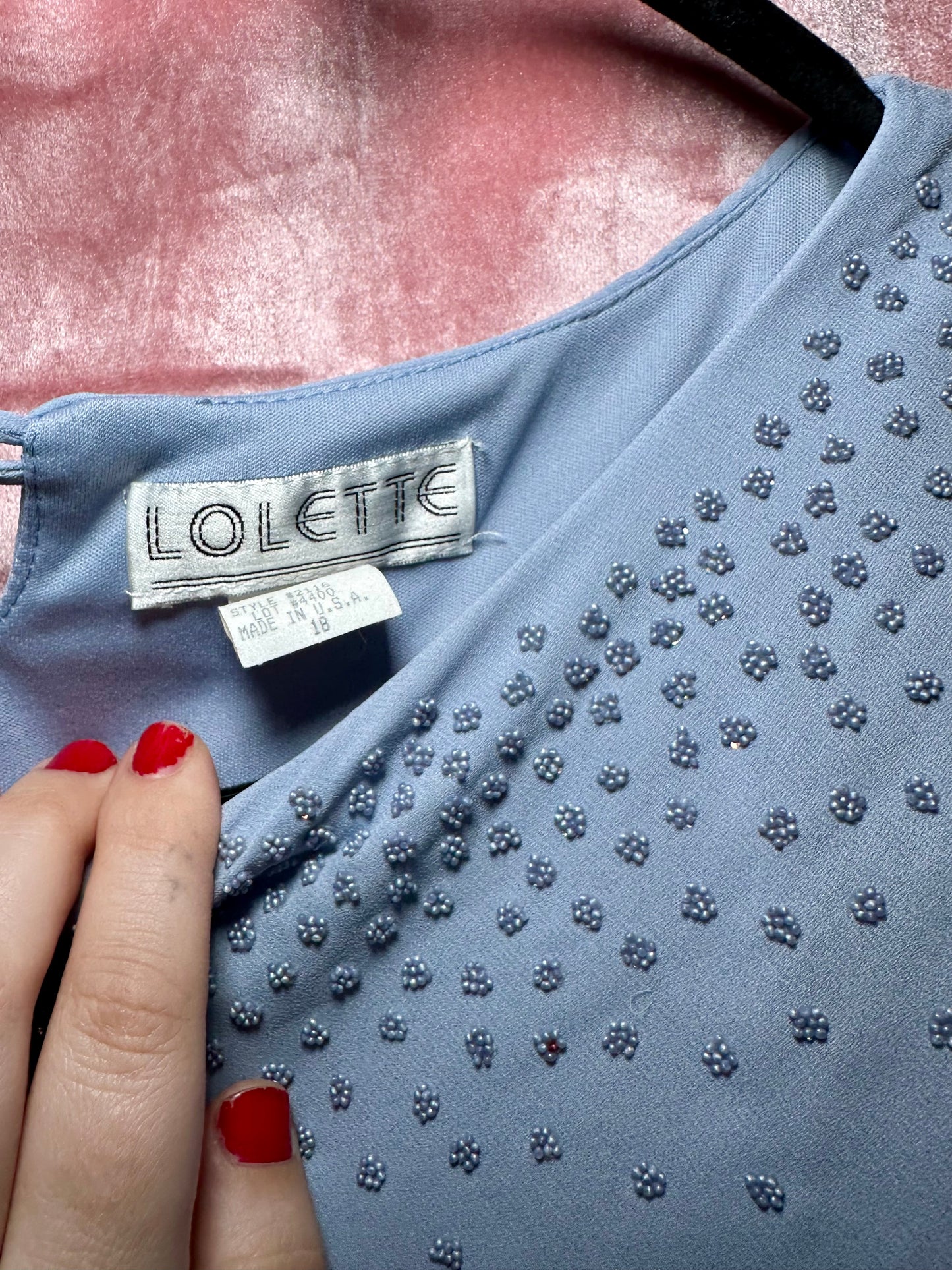 Baby Blue Beaded Dress (18)