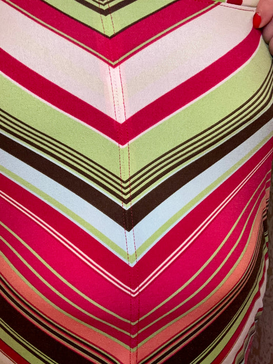 Striped y2k Skirt (M)