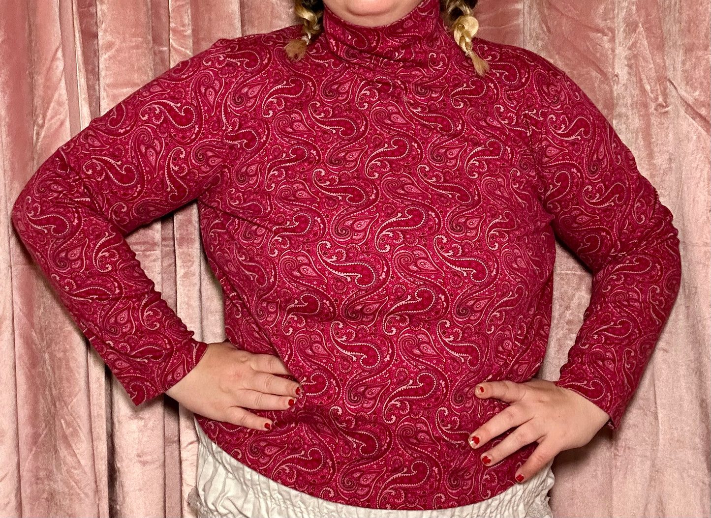 Paisley Turtleneck (L)
