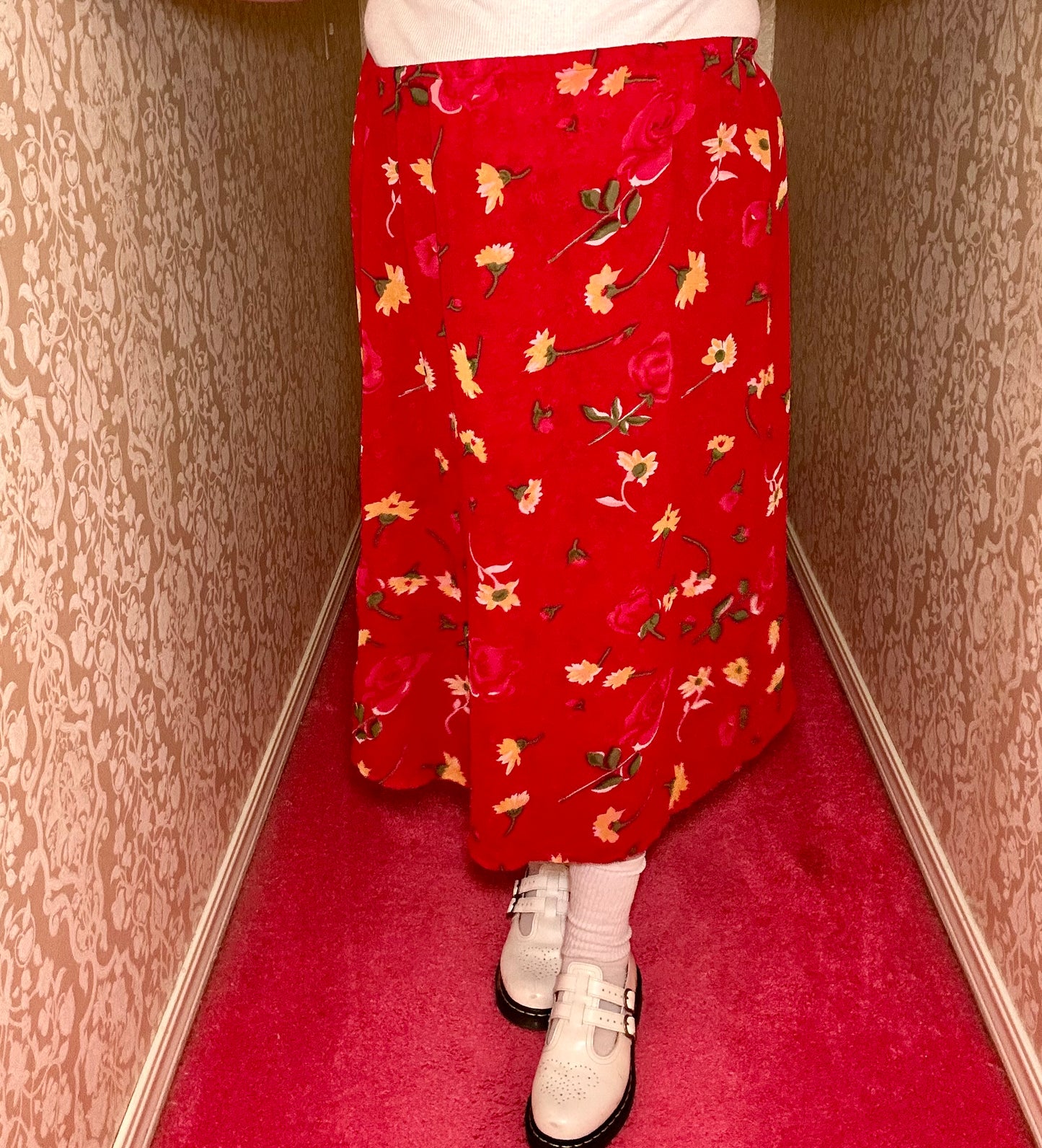 Reversible Red Skirt (24)