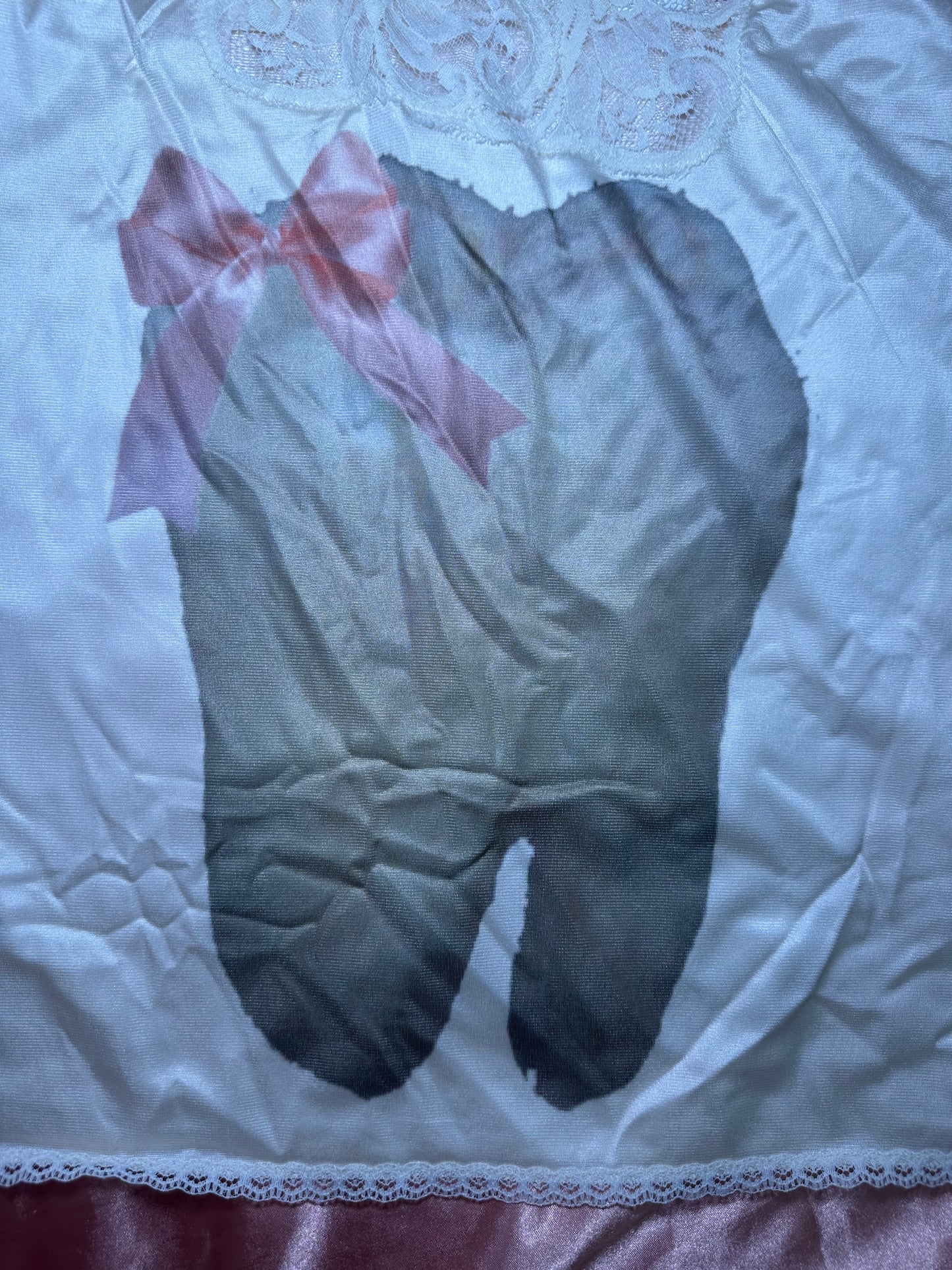 Tooth Bow Slip Top (2X)