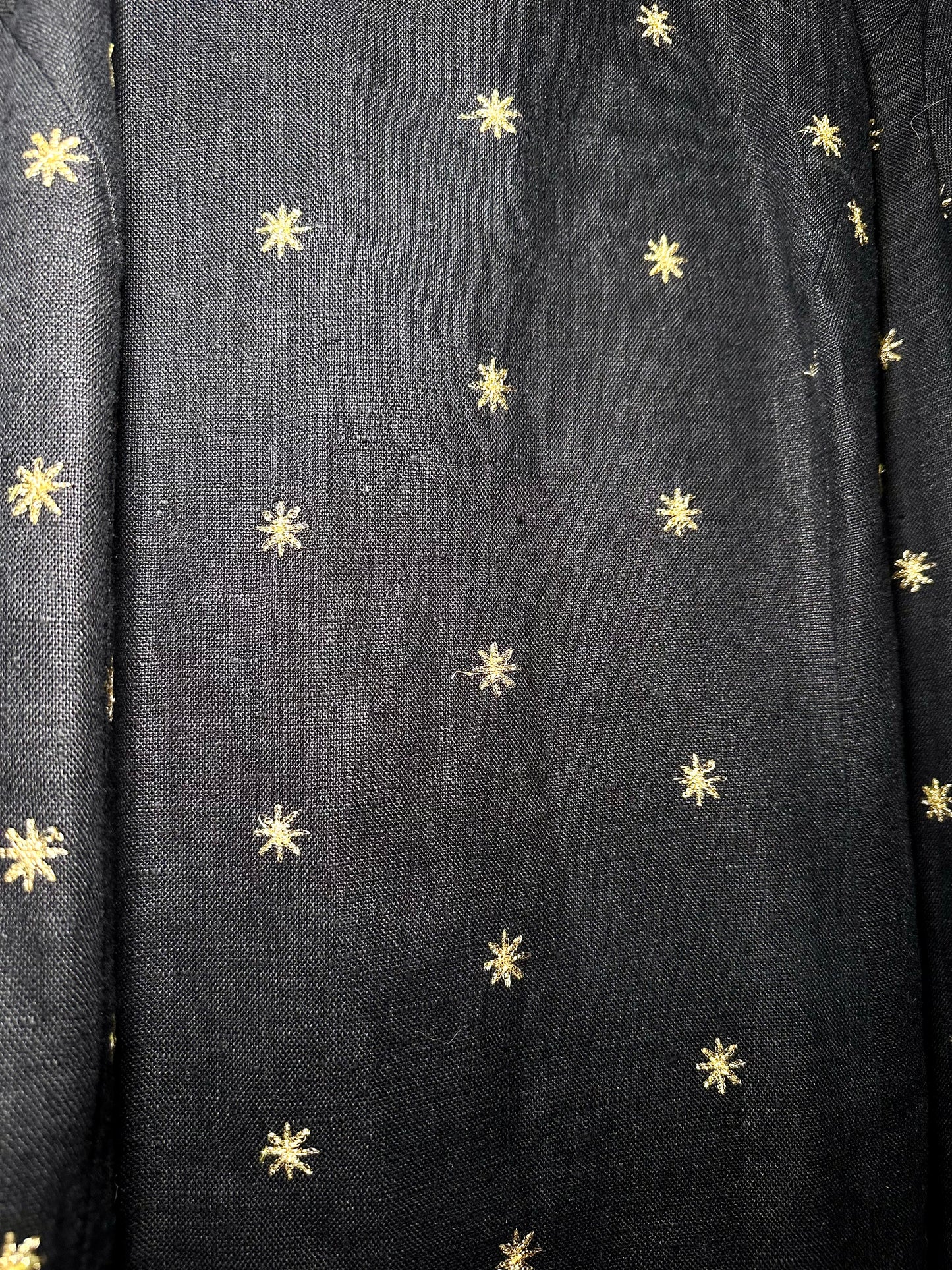 Black with Gold Embroidery Dress (16)