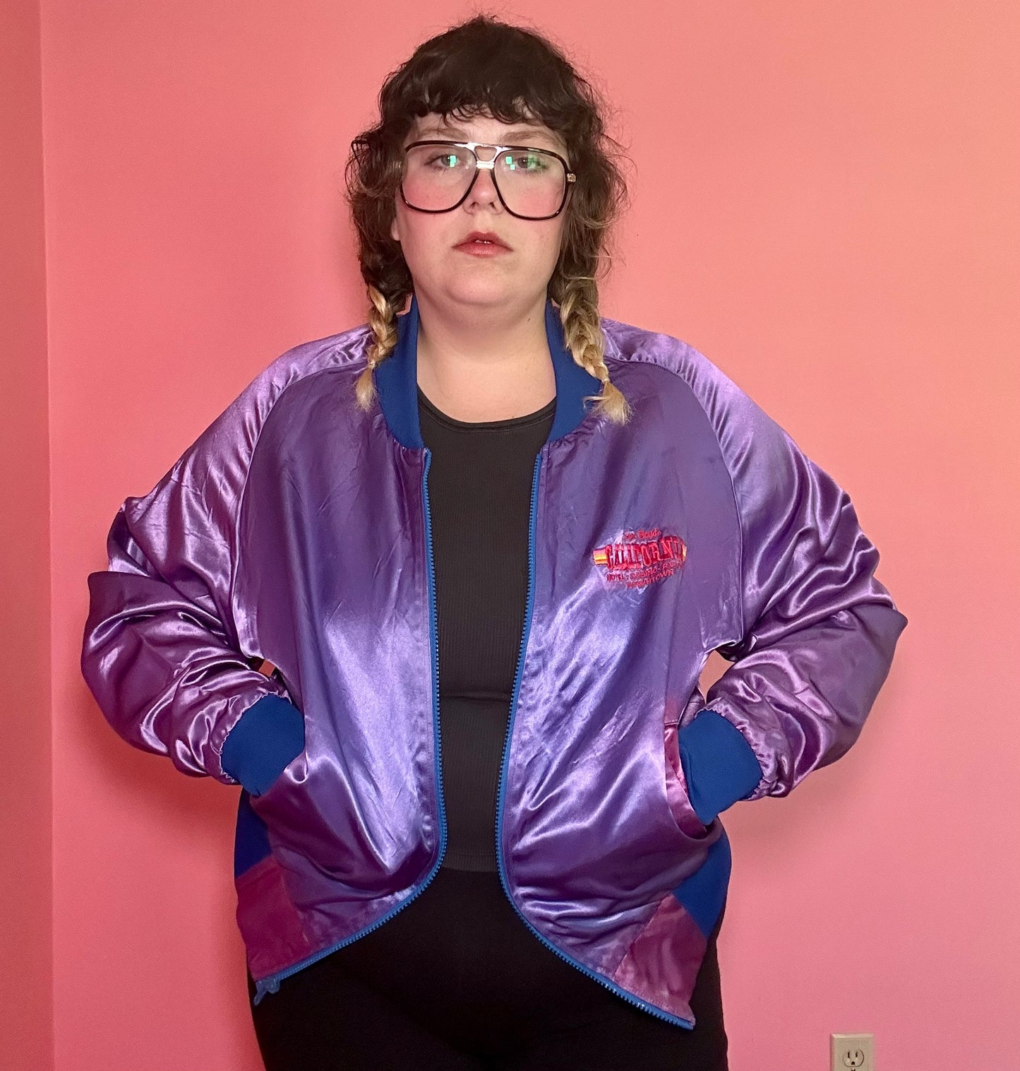 Purple Casino Bomber Jacket (L)