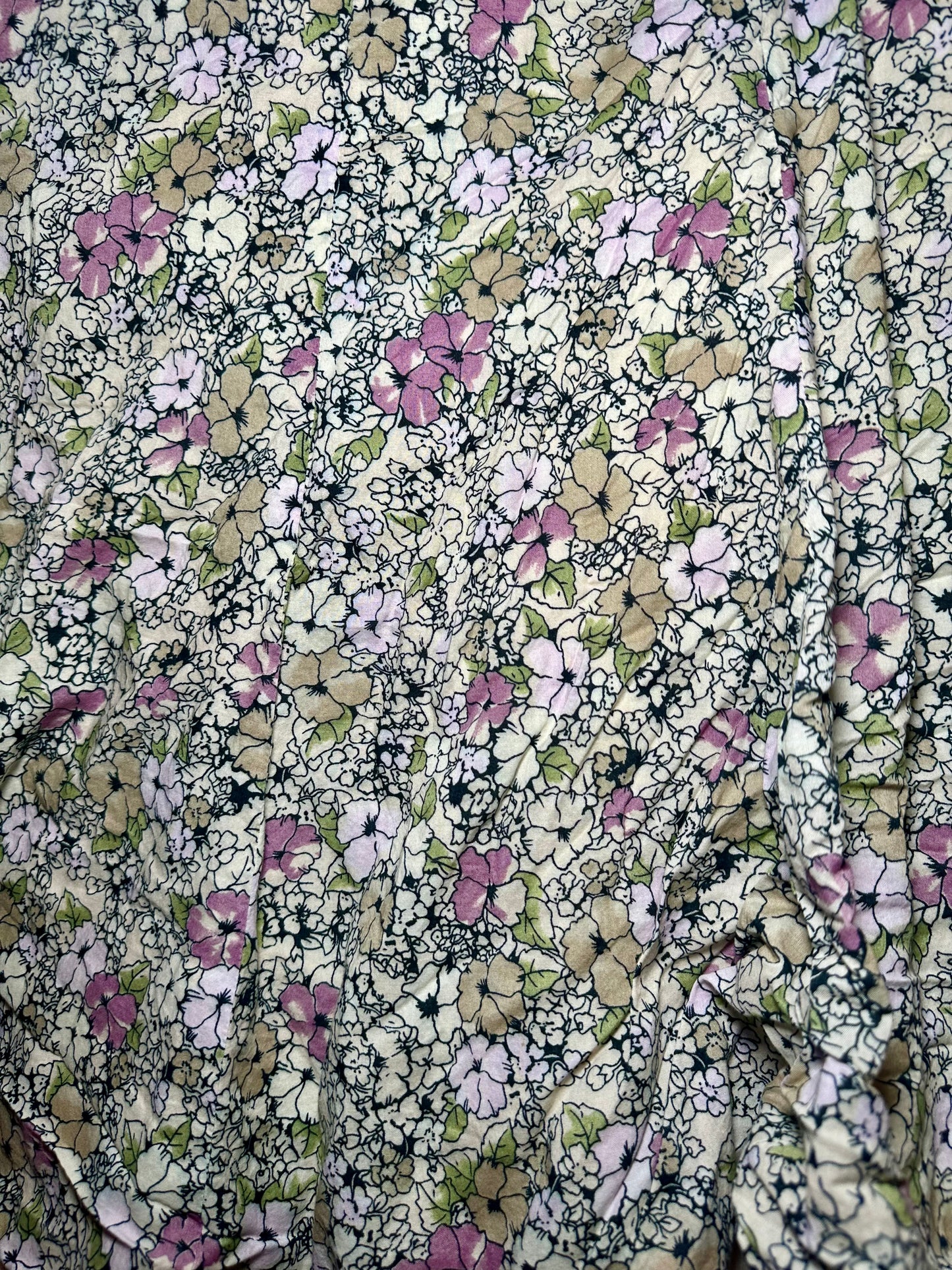 Lilac Floral Skirt (18)