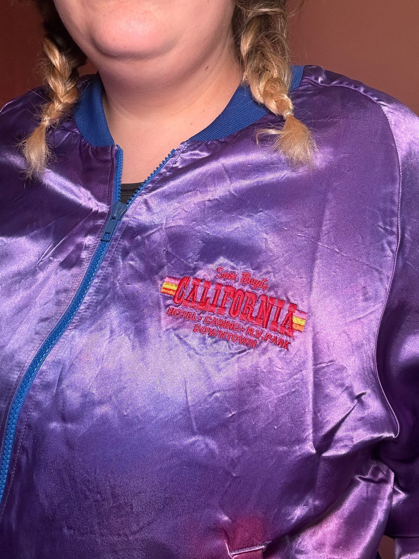 Purple Casino Bomber Jacket (L)