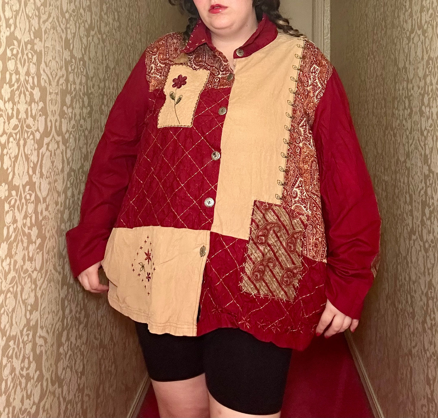 Fall Button Up Top (26/28W)