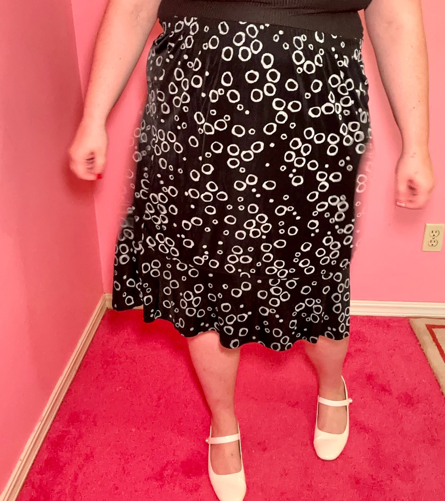 Black Bubbles Skirt (XL)