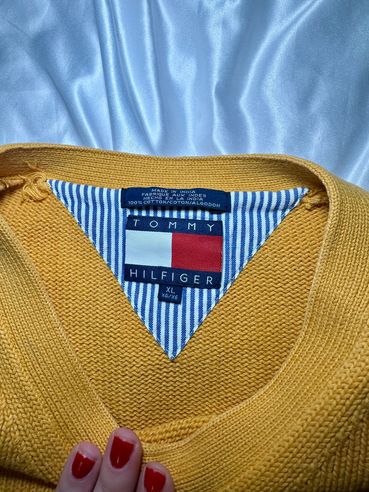 Yellow Tommy Sweater (XL)