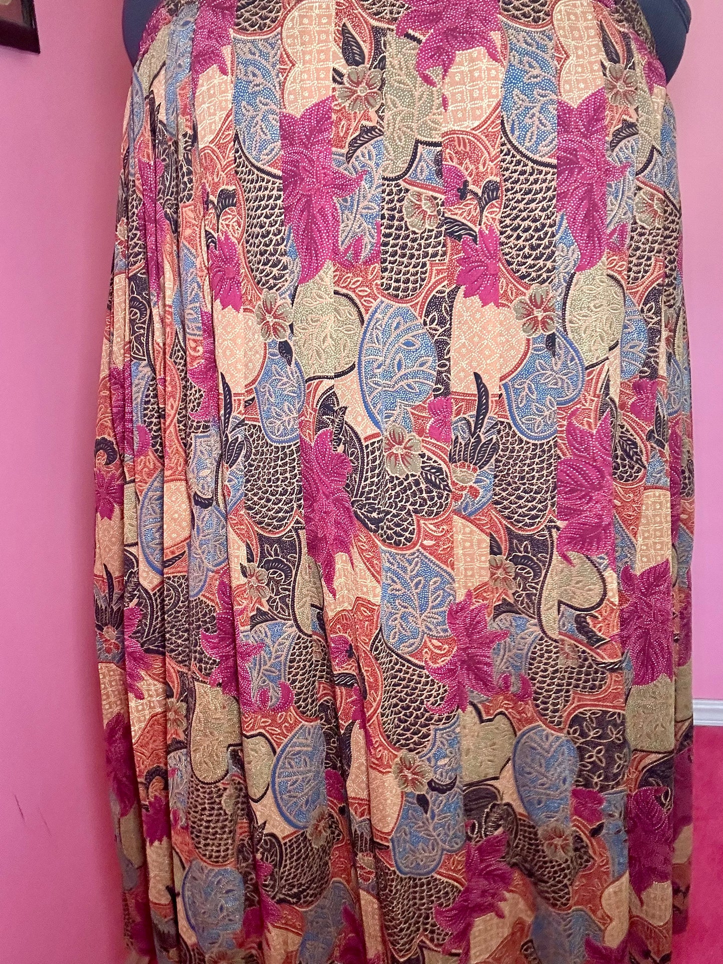Earth tone Pleated Skirt (14)