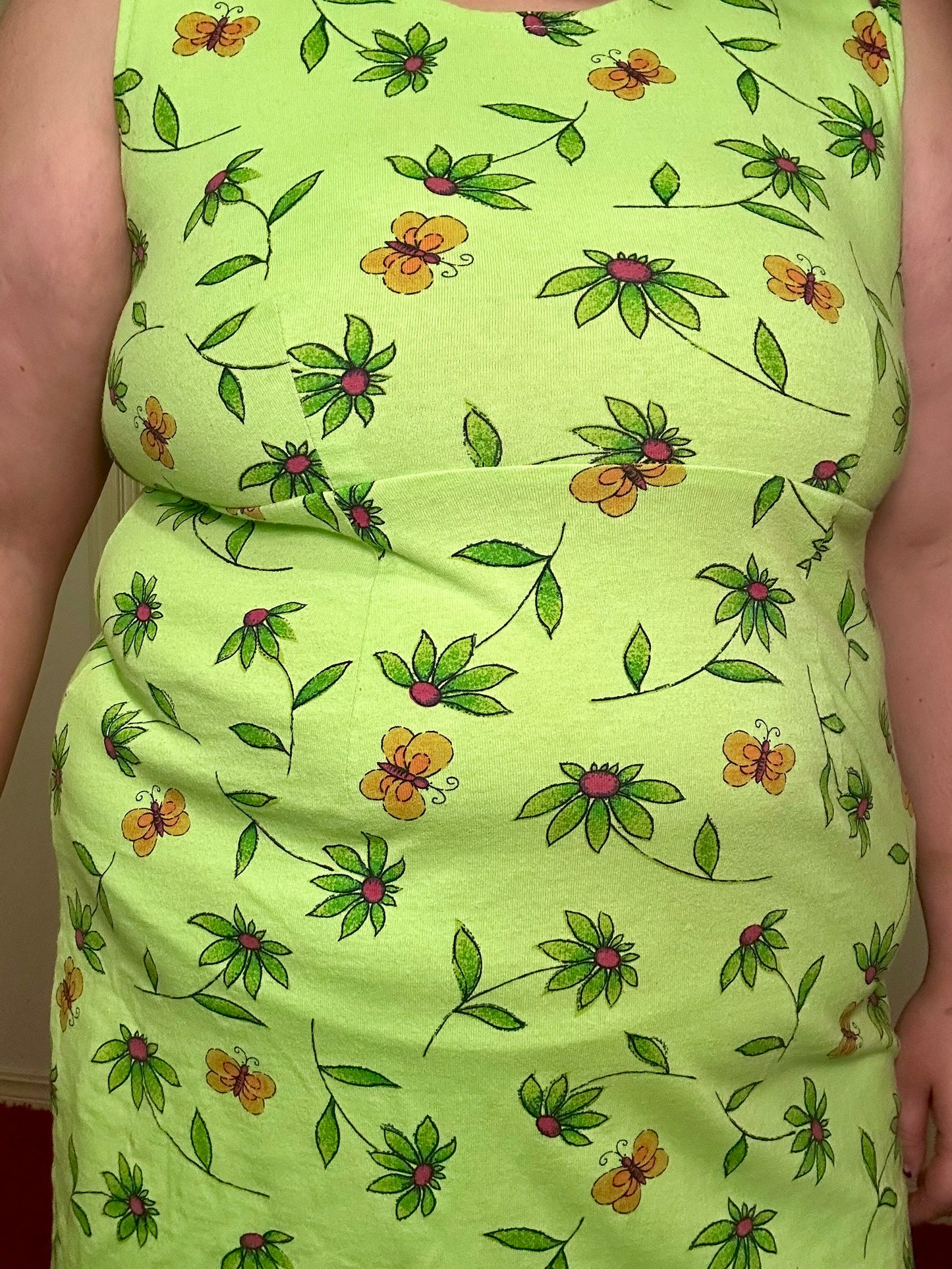 Green Butterfly Dress (XL)