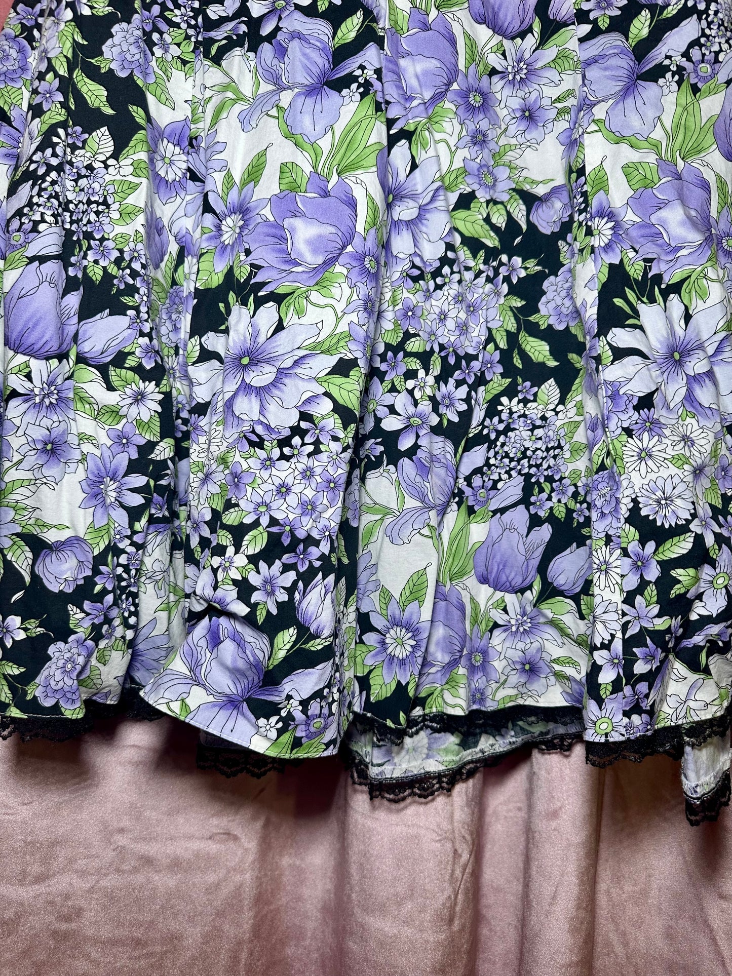 Purple Floral Skirt (14)