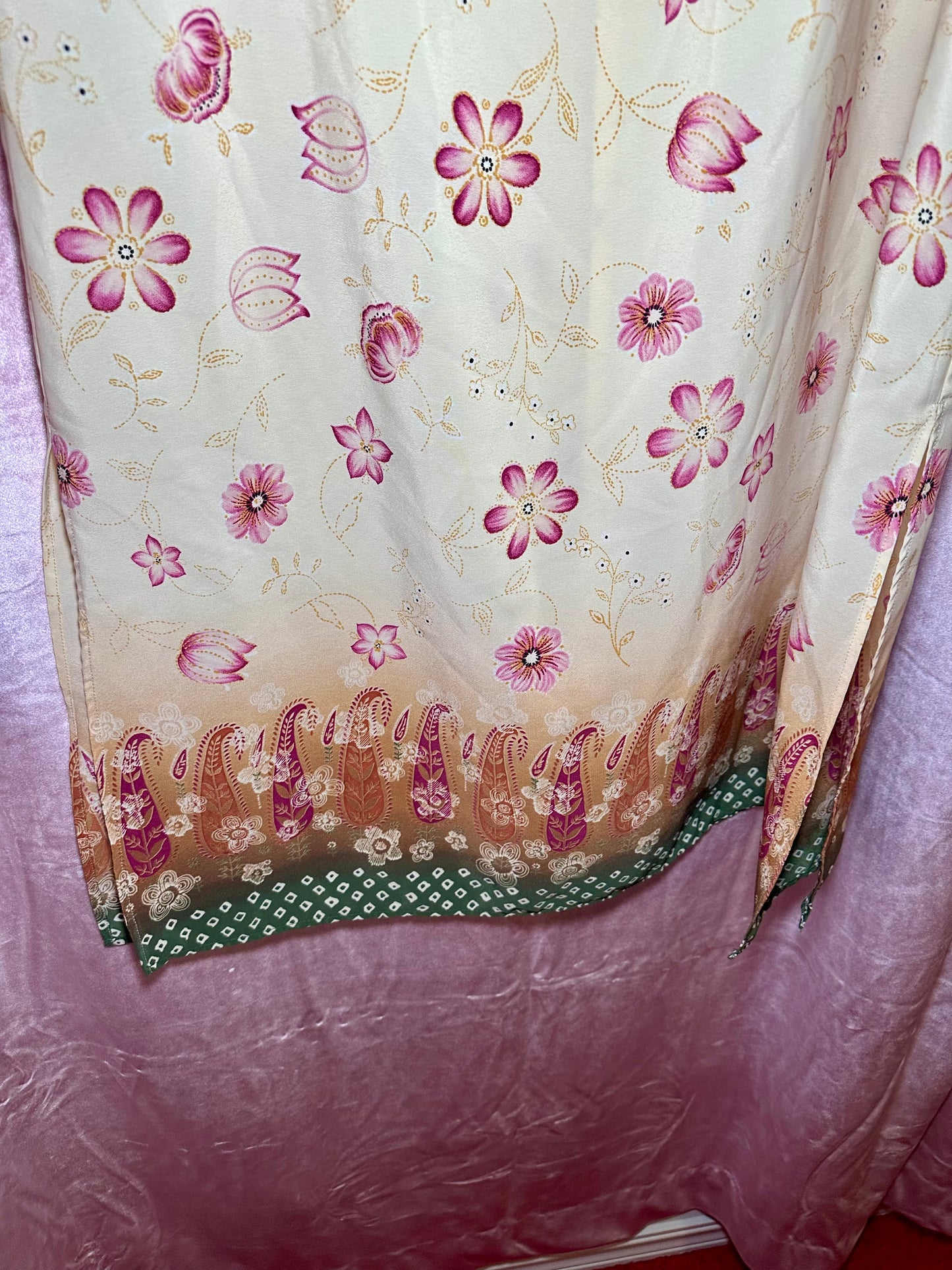 Spring Paisley Dress (1X)