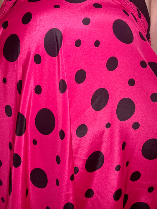 Pink Polka Dot Skirt (18)