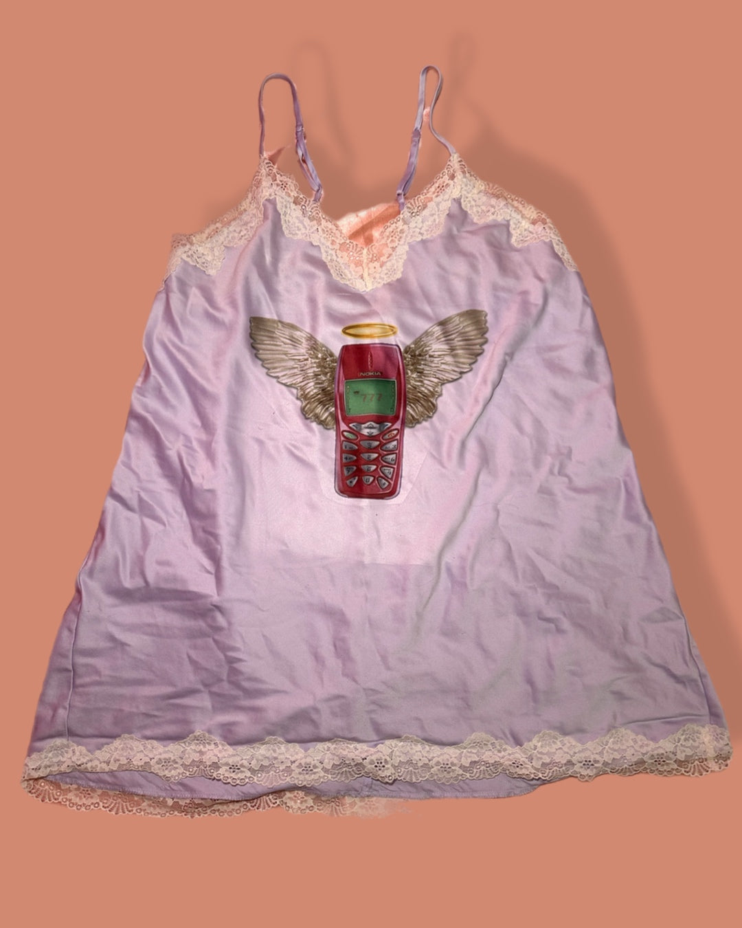 Angel Phone Slip Dress (XXL)