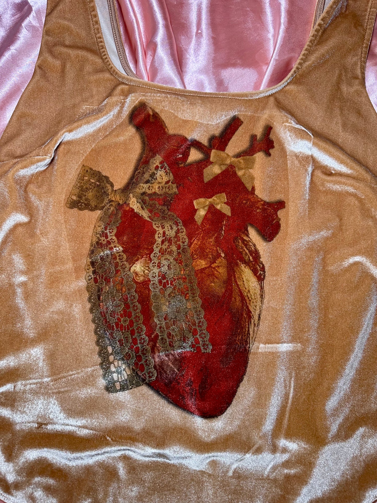Heart Bow Bodysuit (2X)