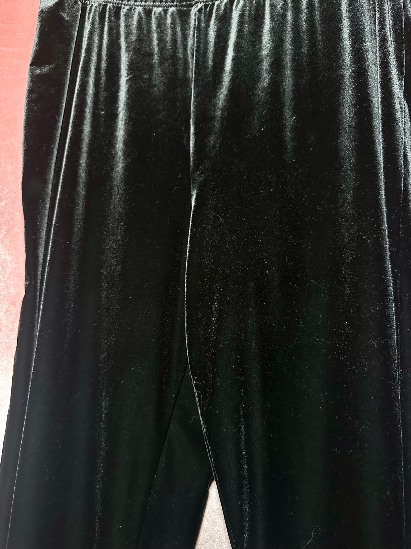 Black Velvet Pants (L)