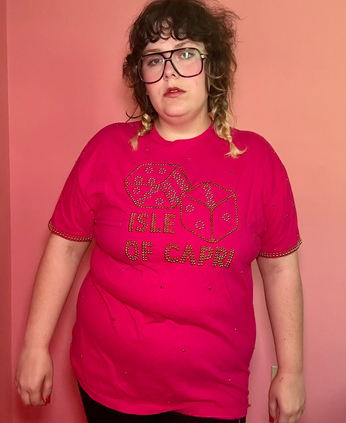 Studded Isle of Capri T-Shirt (XL)