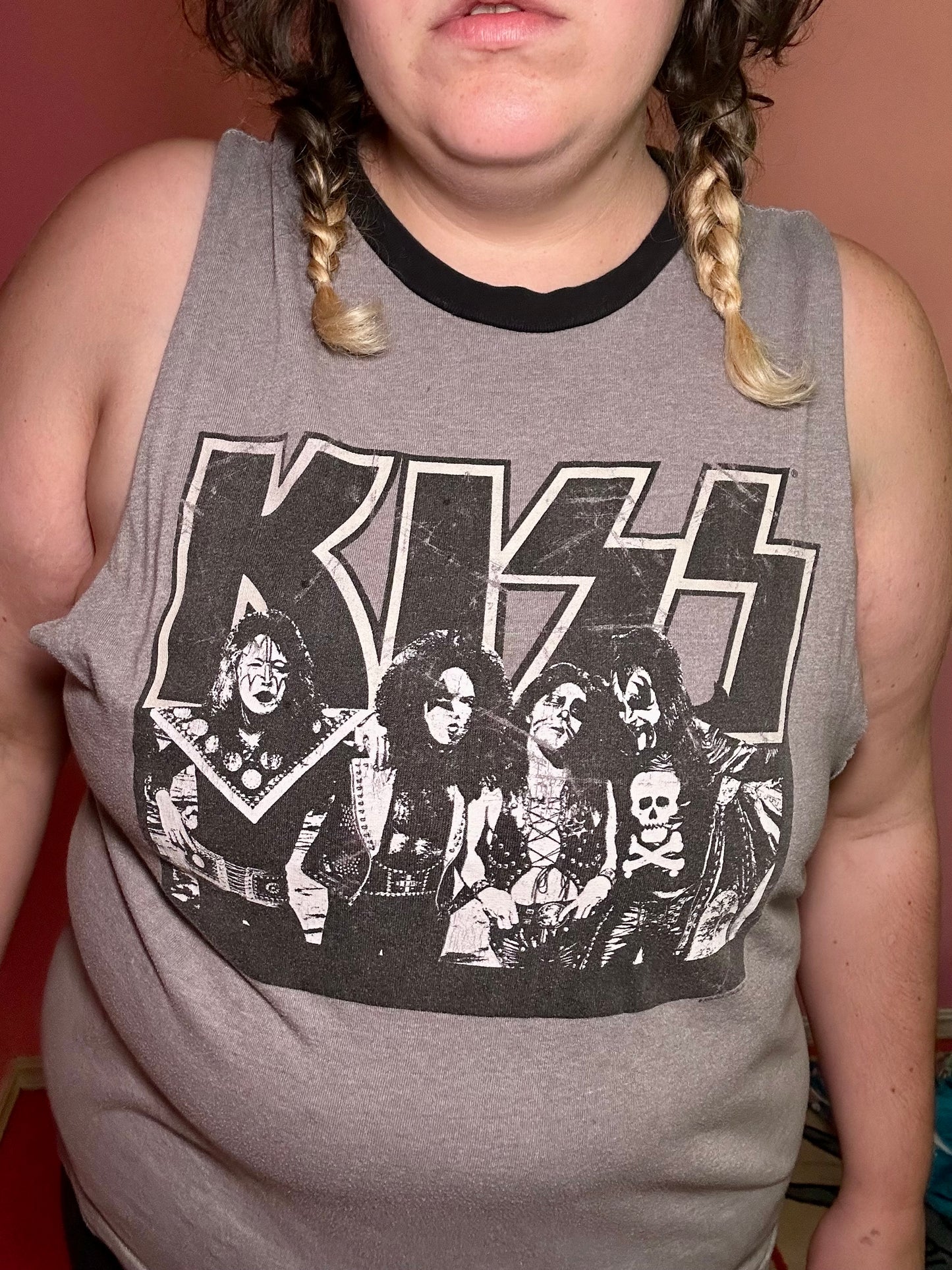 90s Kiss Tank Top (L)