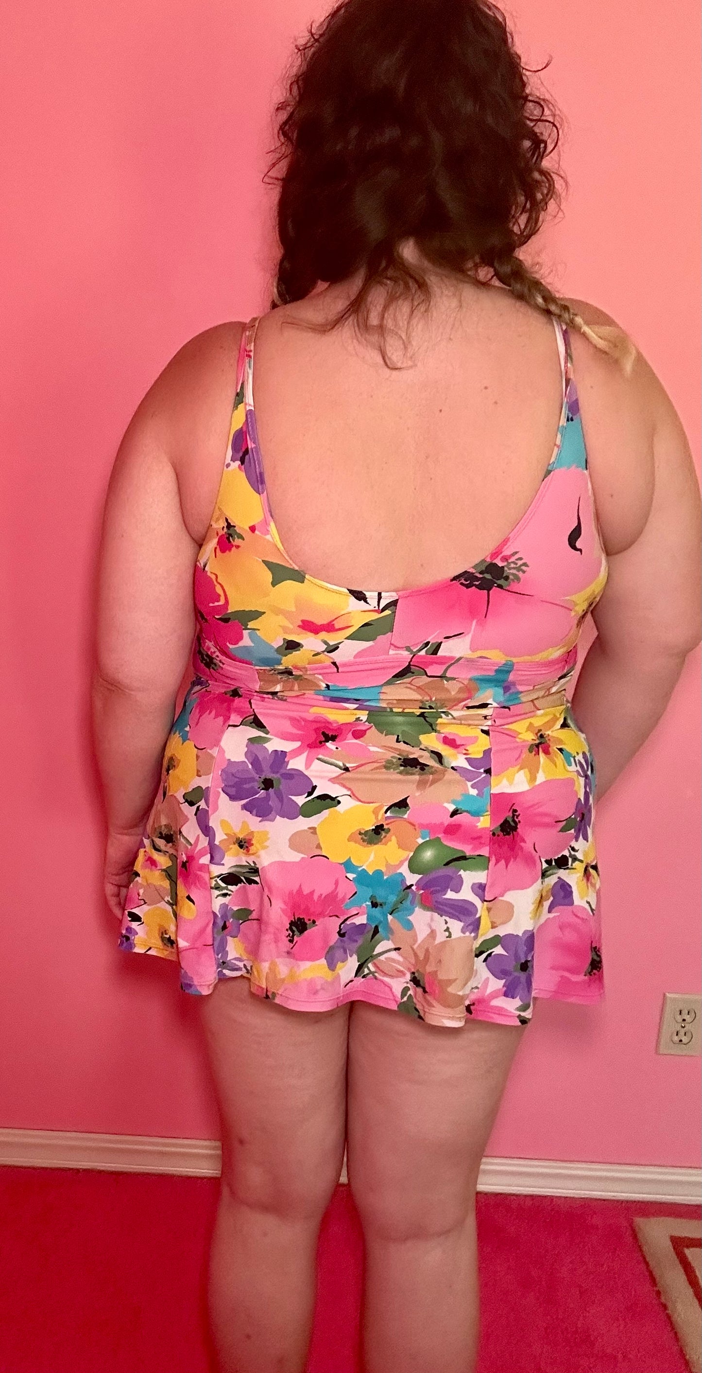 Pink Swim Dress (16)