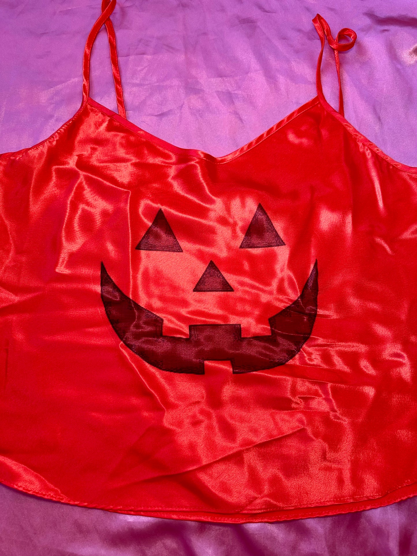 Pumpkin Slip Top (L)