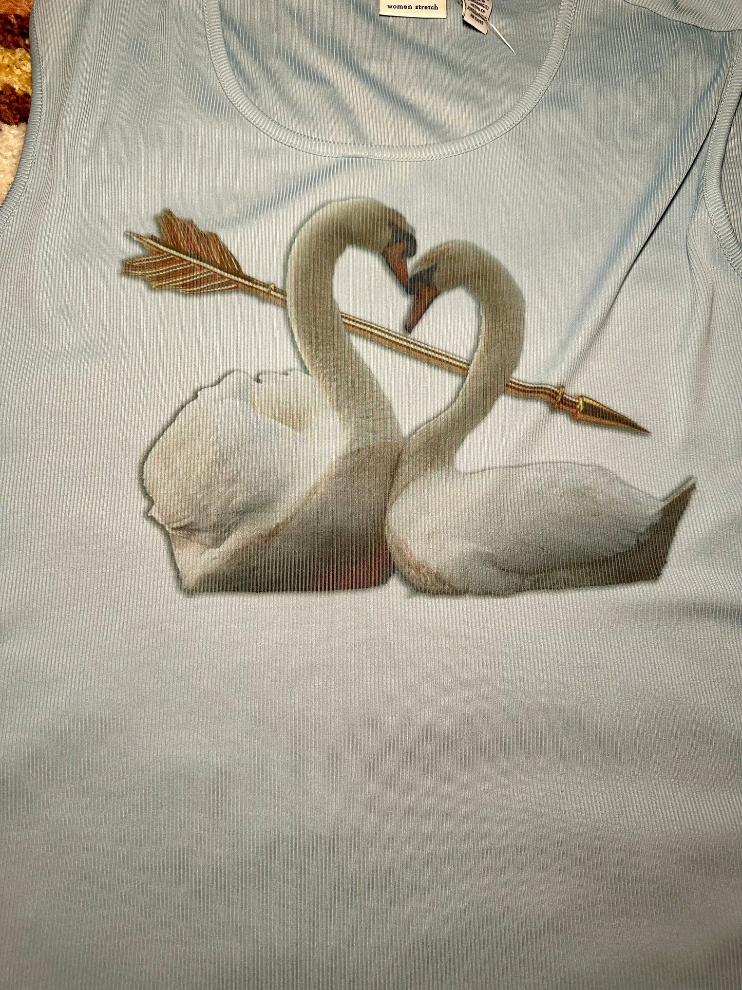 Blue Swan Heart Top (20W/22W)