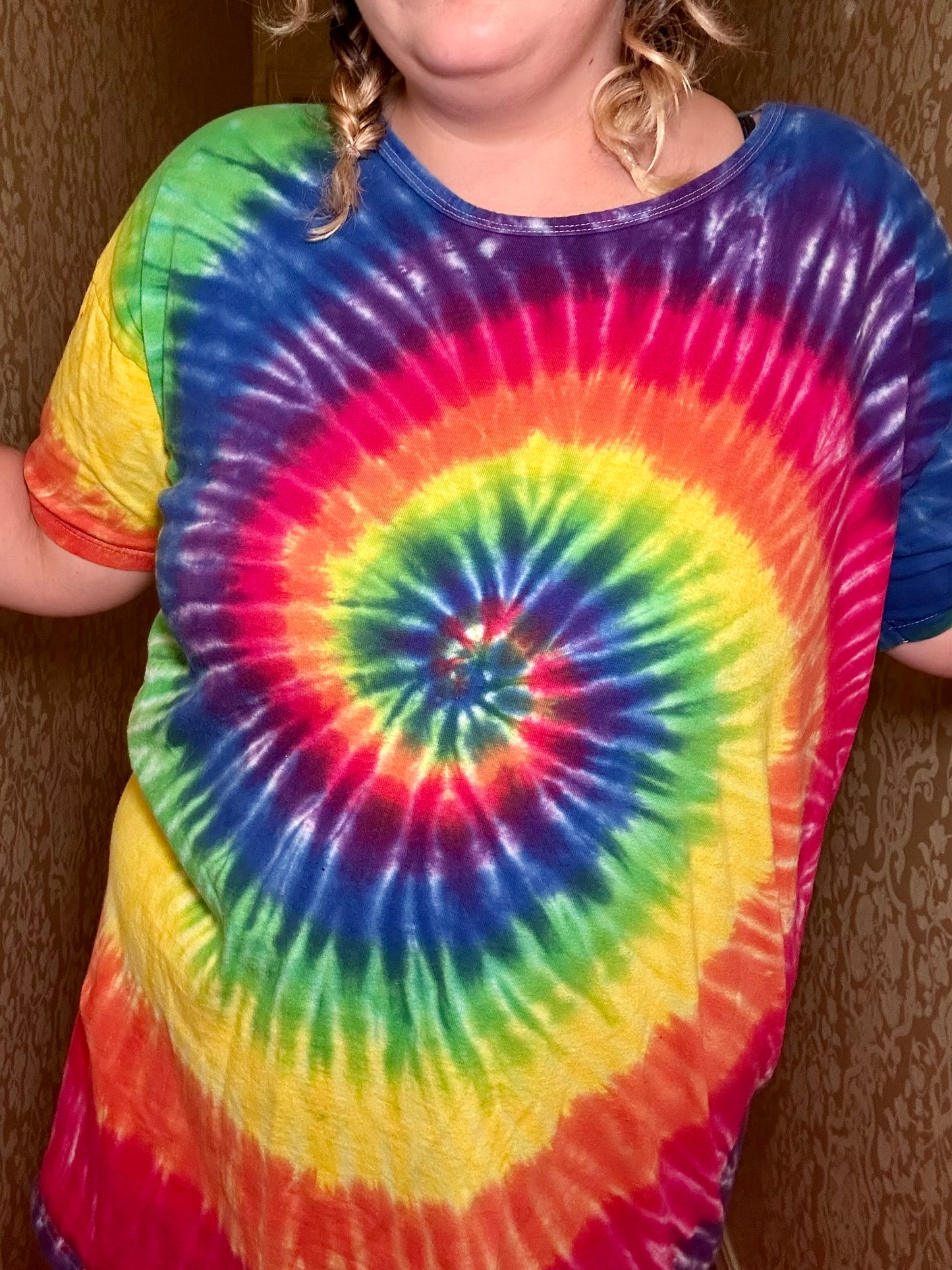 Tie-Dye T-Shirt Dress (OS)