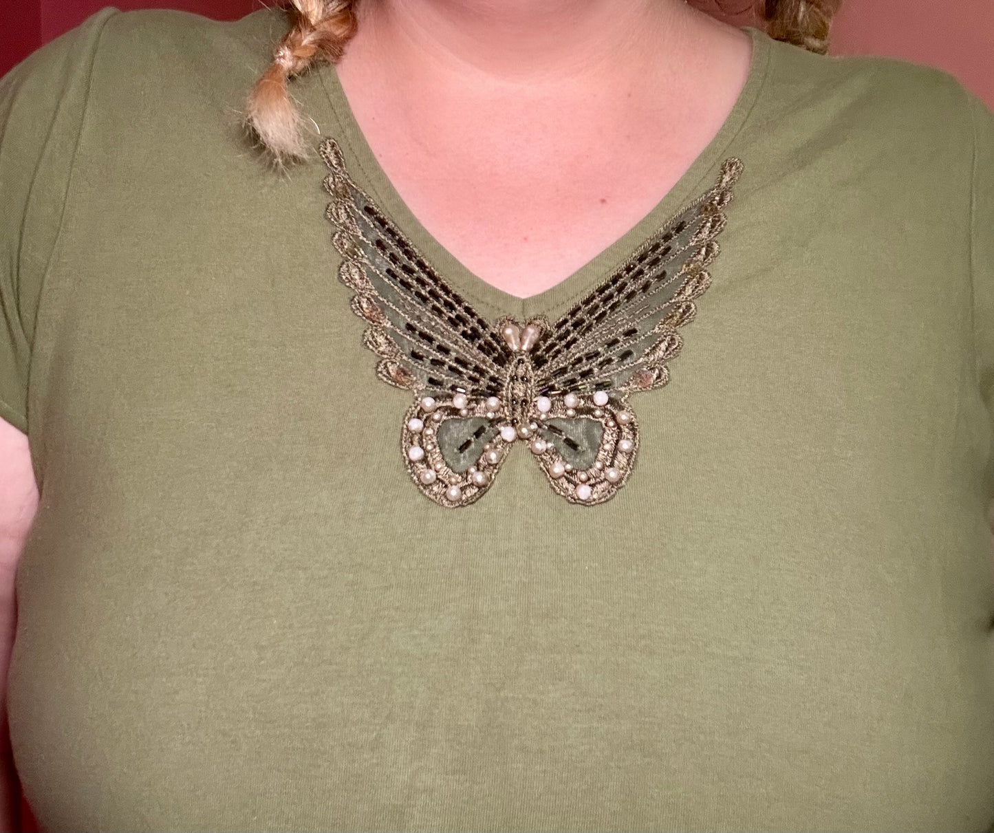 Green Butterfly Top (18/20)