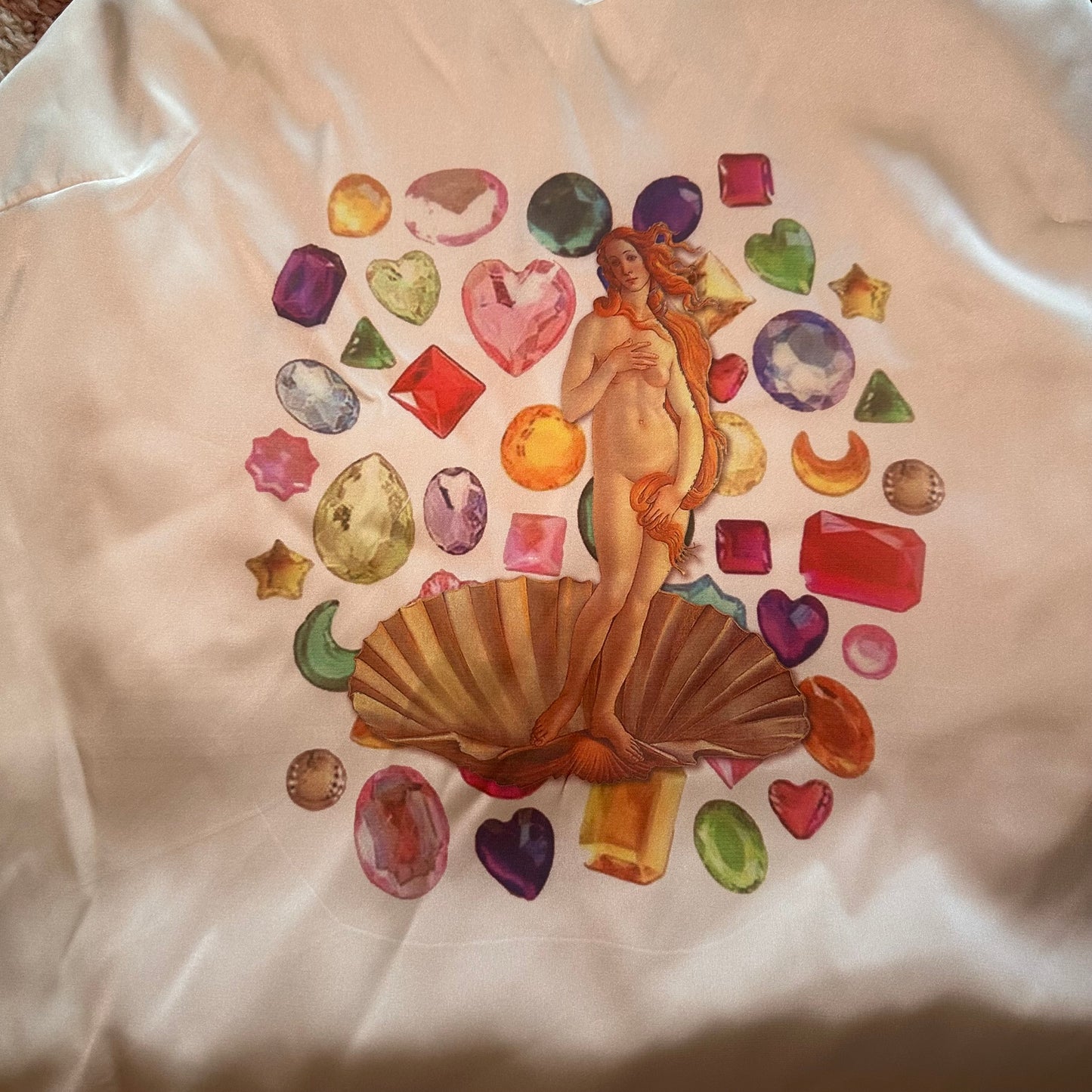 Rhinestone Venus Tank Top (L)