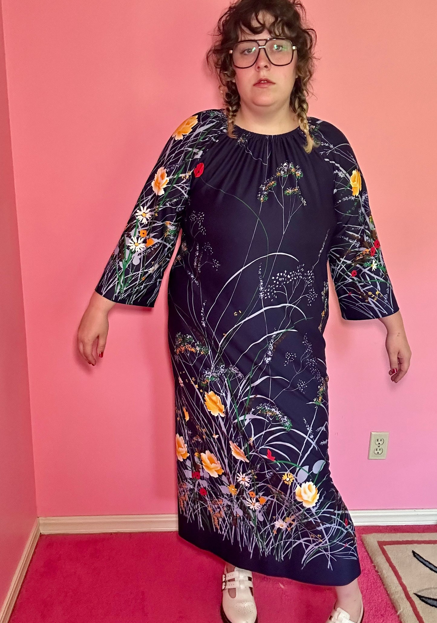 Funky Blue Nightgown (XXL)