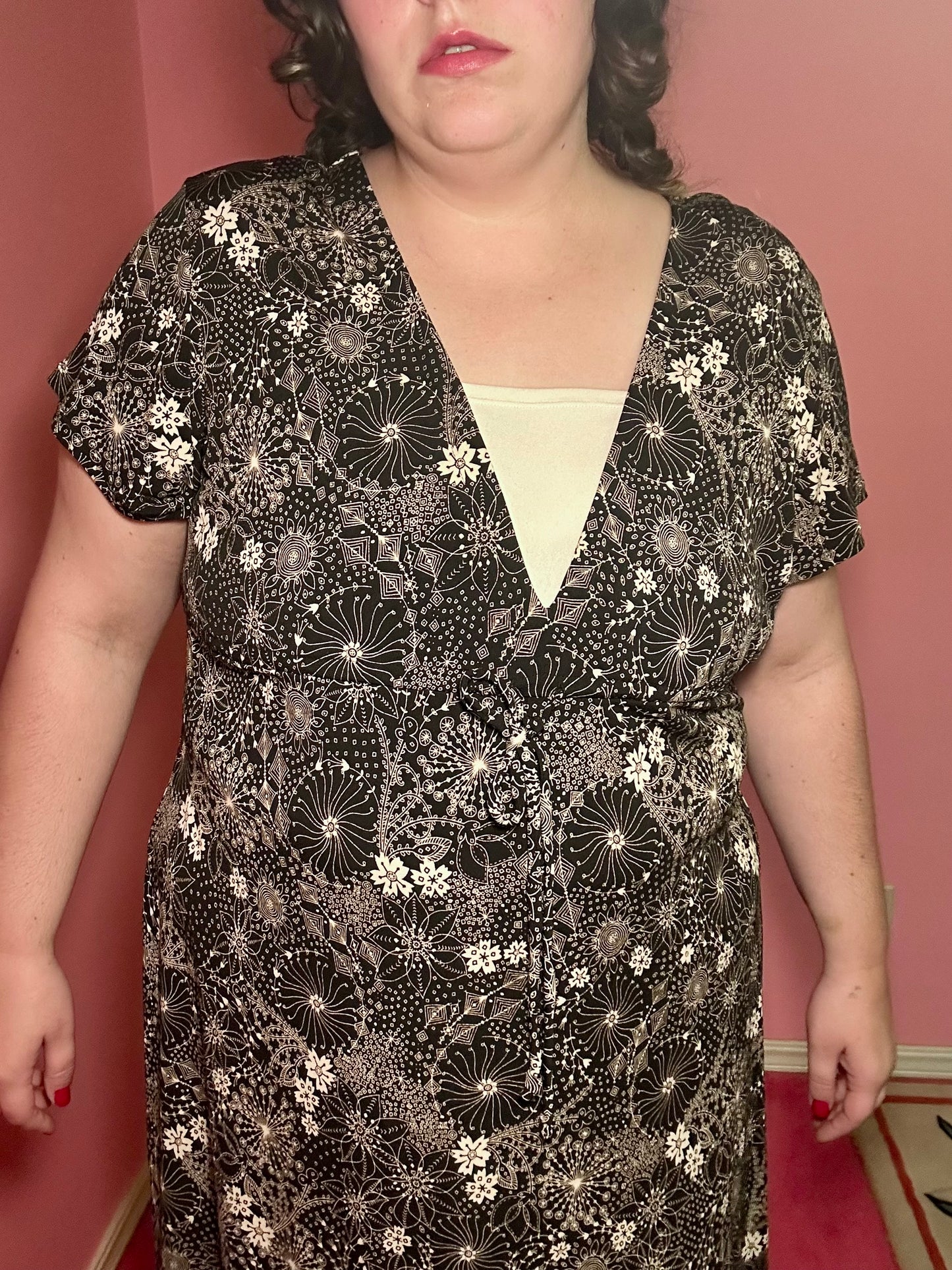 Black Whimsy Dress (3X)