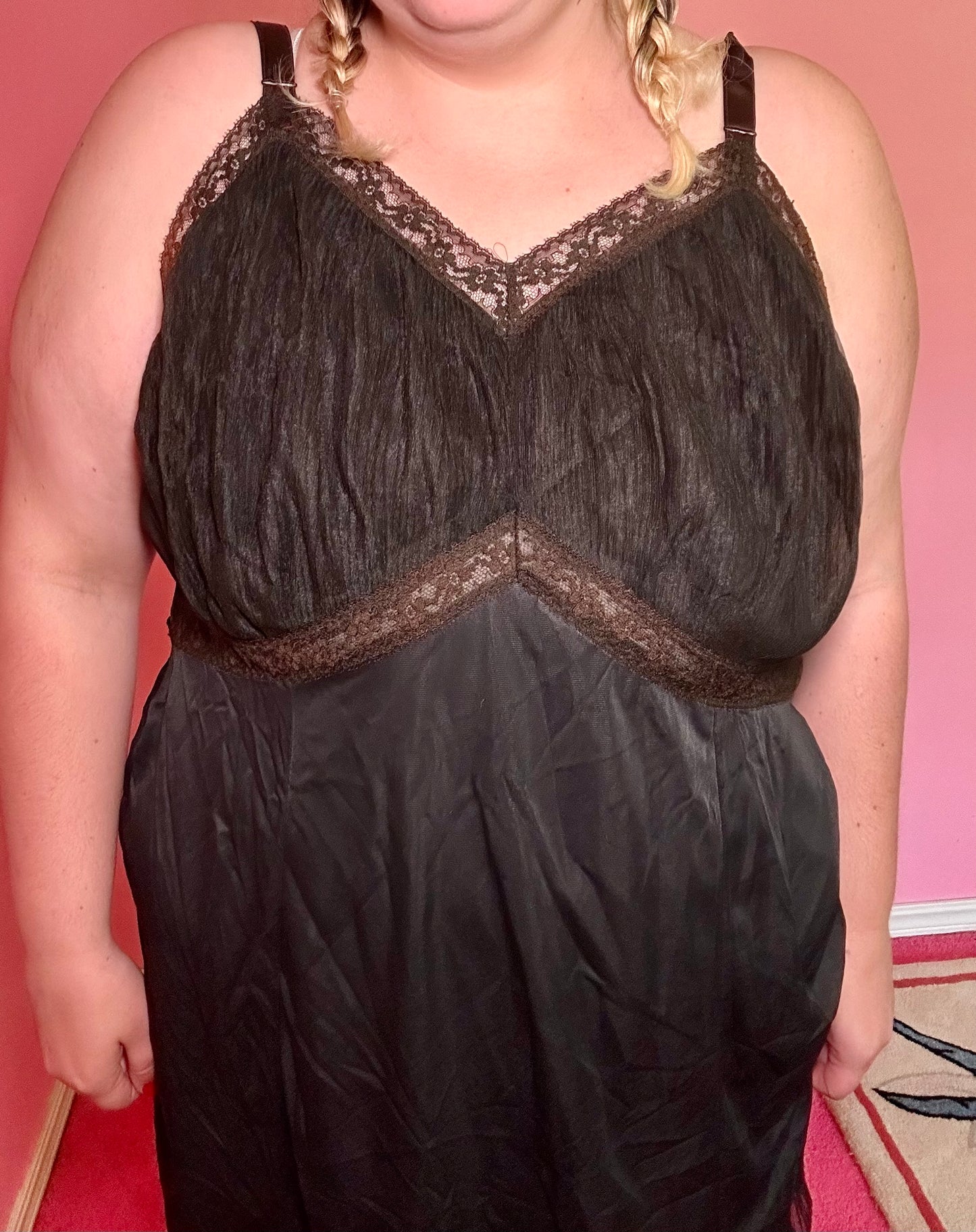Black Lingerie Dress (2XL)