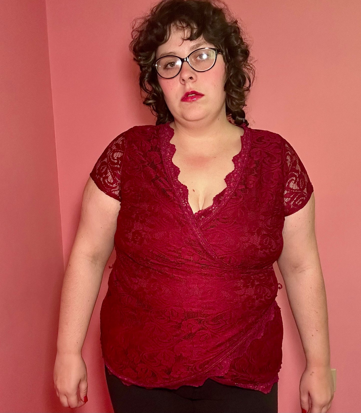 Scarlett Lace Top (XL)