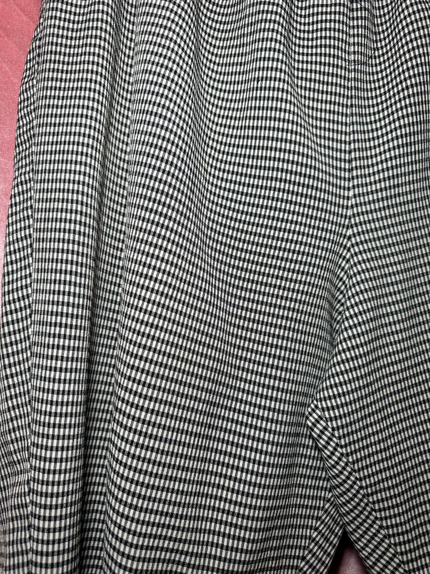 Black Gingham Pants (22WP)