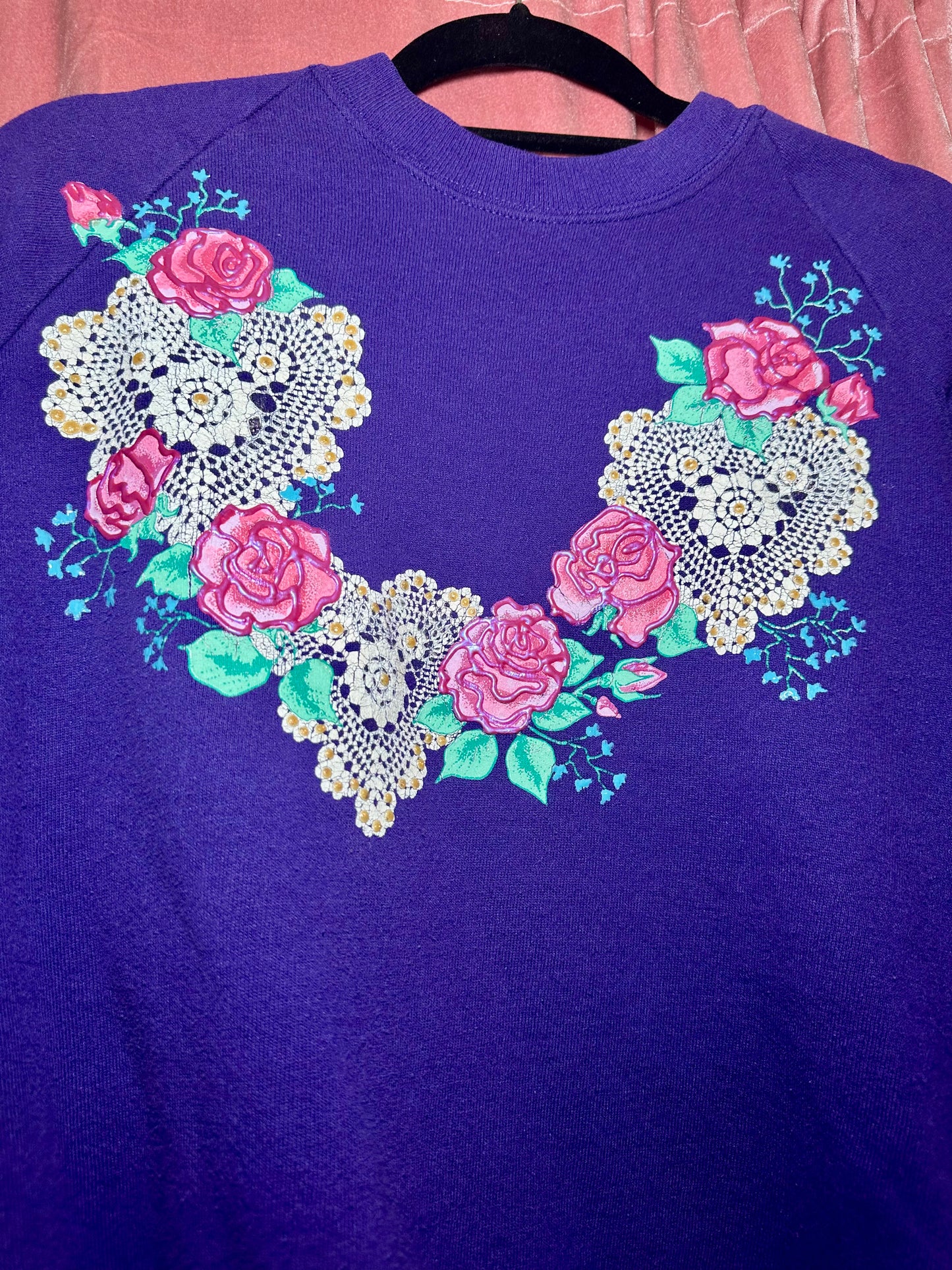 Puff Paint Sweatshirt (XL)