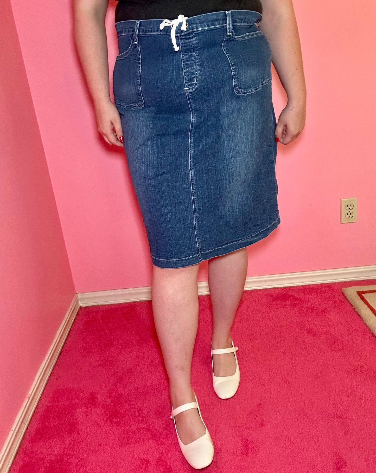 Denim Skirt (XL)