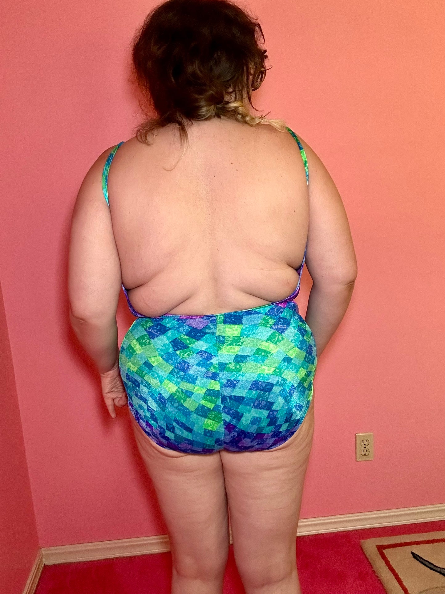 Colorful Squares Swimsuit (16)