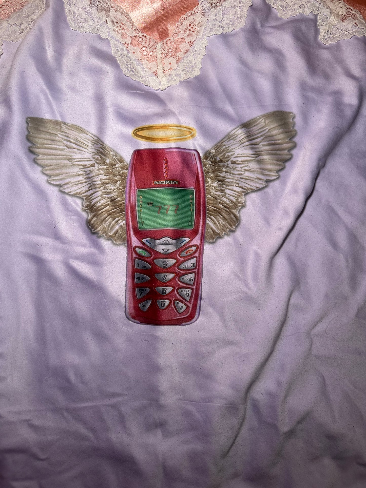 Angel Phone Slip Dress (XXL)