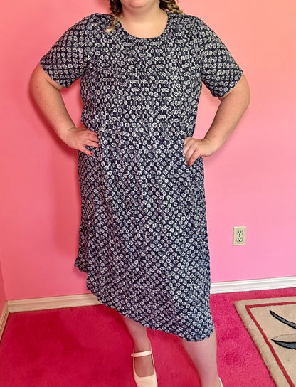 Blue Daisy Dress (16)