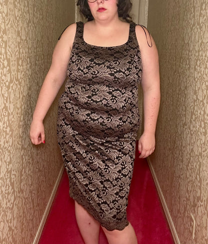 Metallic Lace Dress (14)