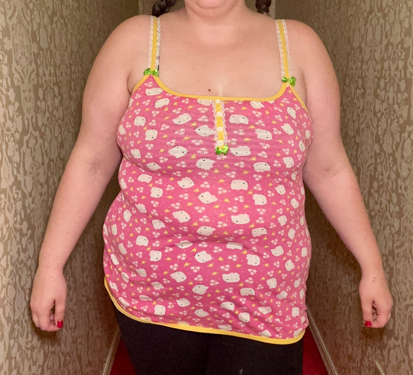 Y2K Hello Kitty Tank Top (L)