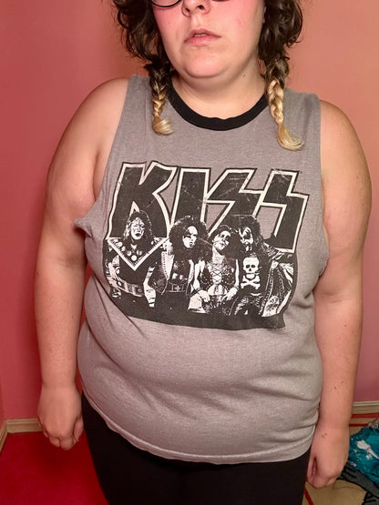 90s Kiss Tank Top (L)