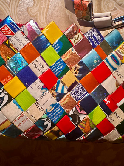 Paper Squares Purse