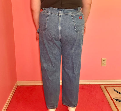 Dickies Carpenter Blue Denim Jeans (42X30)