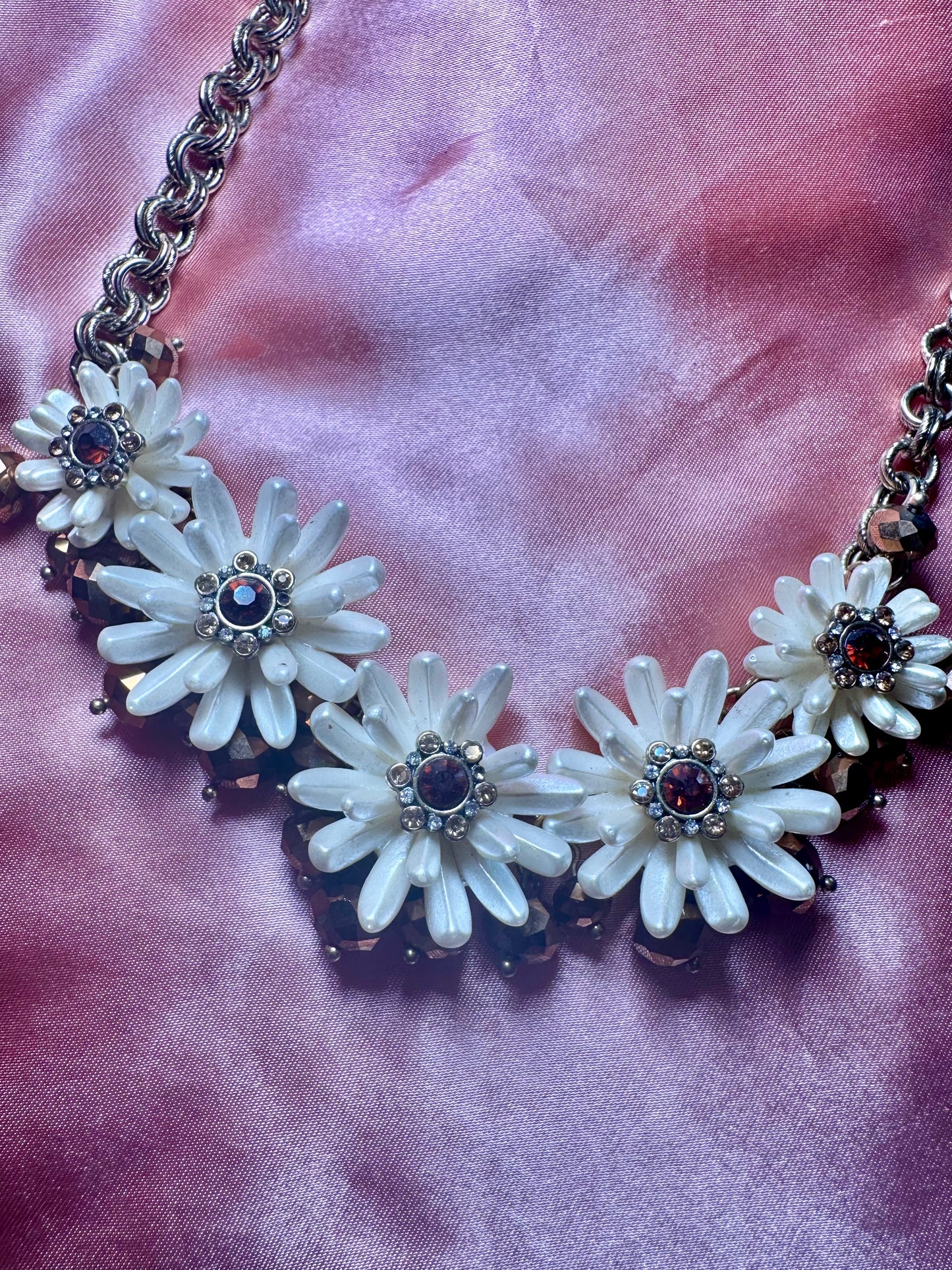Betsey Johnson Daisy Necklace