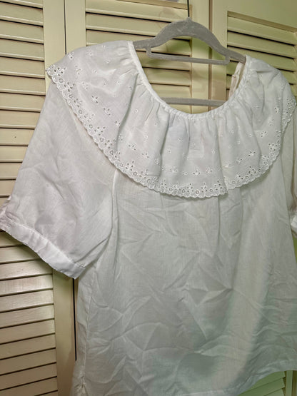 White Ruffle Blouse (16)